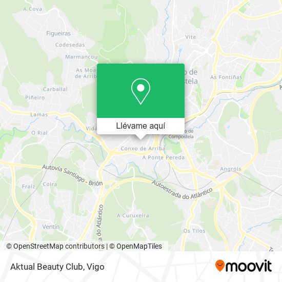 Mapa Aktual Beauty Club