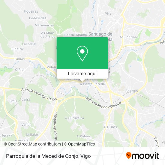 Mapa Parroquia de la Meced de Conjo