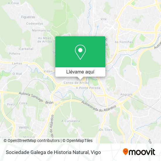 Mapa Sociedade Galega de Historia Natural