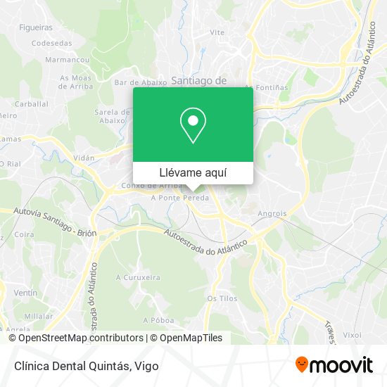 Mapa Clínica Dental Quintás