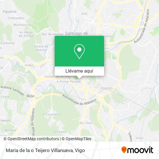 Mapa María de la o Teijero Villanueva