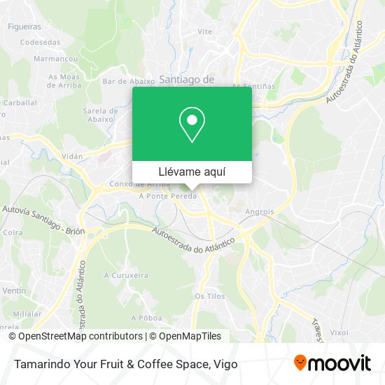 Mapa Tamarindo Your Fruit & Coffee Space