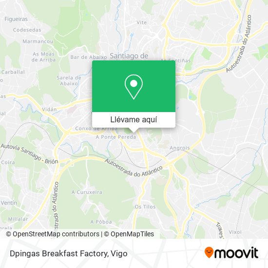 Mapa Dpingas Breakfast Factory