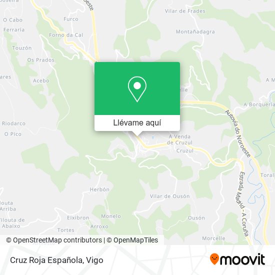 Mapa Cruz Roja Española