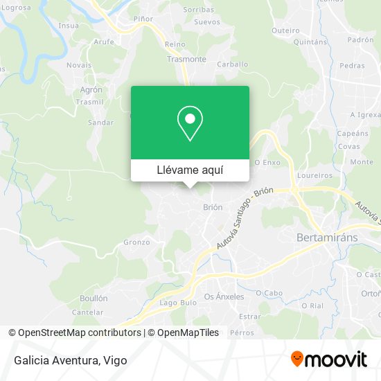 Mapa Galicia Aventura