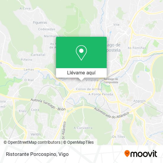 Mapa Ristorante Porcospino
