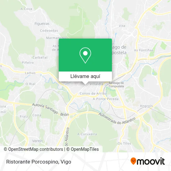 Mapa Ristorante Porcospino