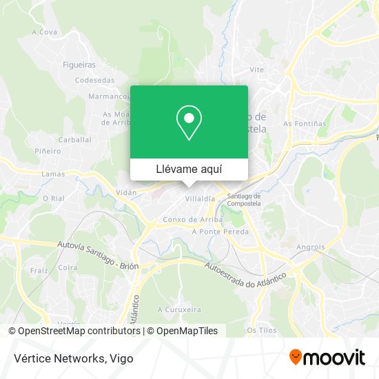 Mapa Vértice Networks