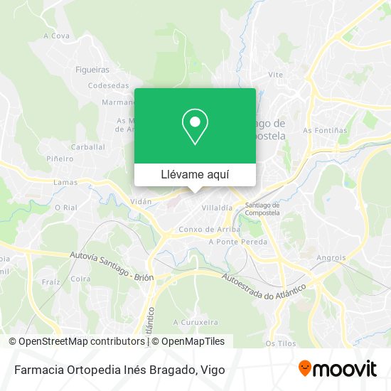 Mapa Farmacia Ortopedia Inés Bragado