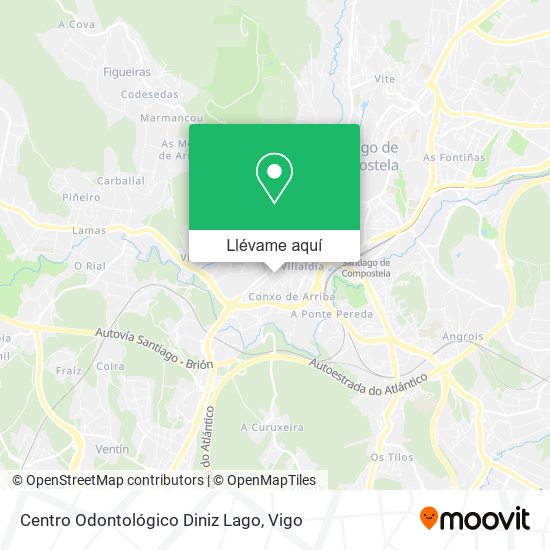 Mapa Centro Odontológico Diniz Lago