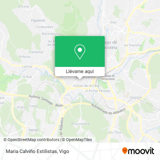 Mapa Maria Calviño Estilistas