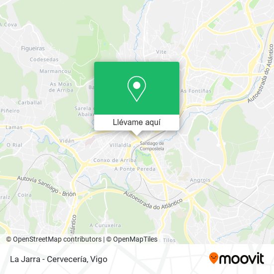 Mapa La Jarra - Cervecería