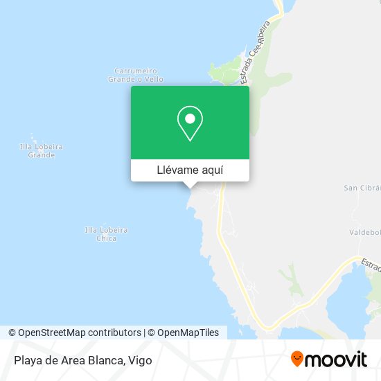 Mapa Playa de Area Blanca
