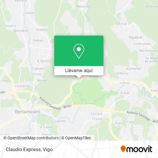 Mapa Claudio Express