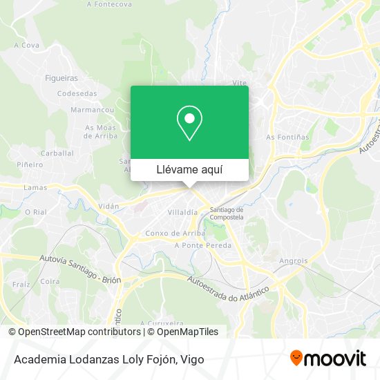 Mapa Academia Lodanzas Loly Fojón