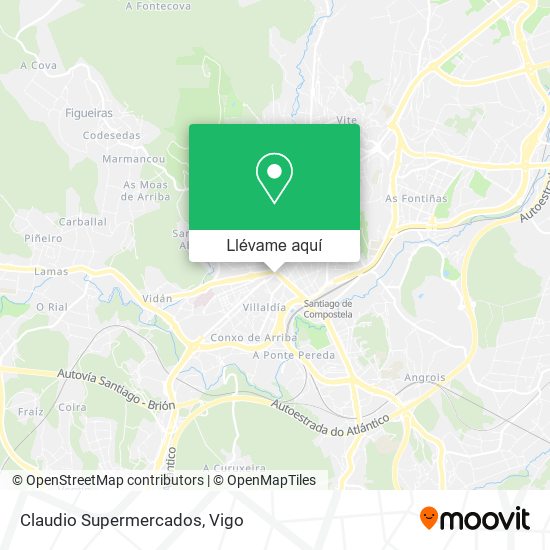 Mapa Claudio Supermercados