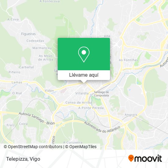 Mapa Telepizza