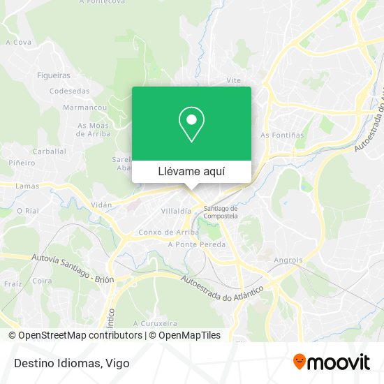 Mapa Destino Idiomas