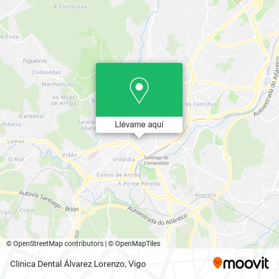 Mapa Clínica Dental Álvarez Lorenzo