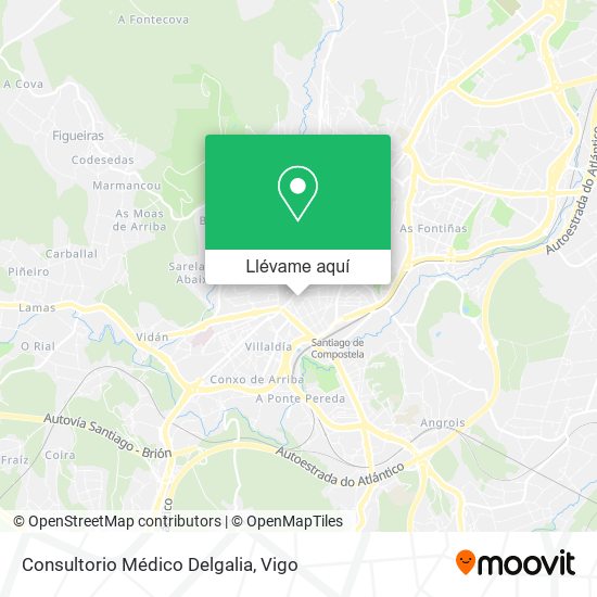 Mapa Consultorio Médico Delgalia