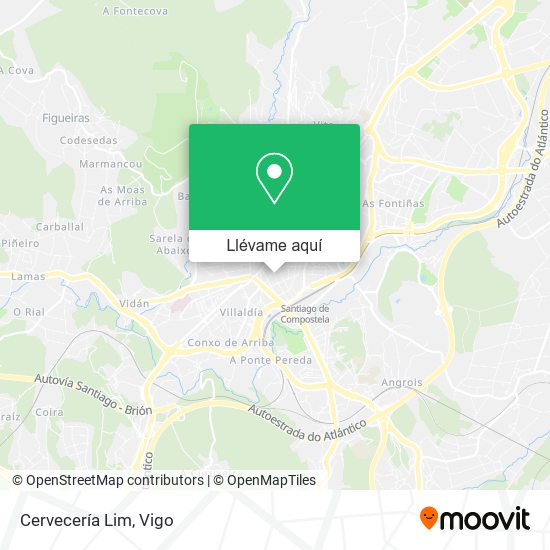 Mapa Cervecería Lim