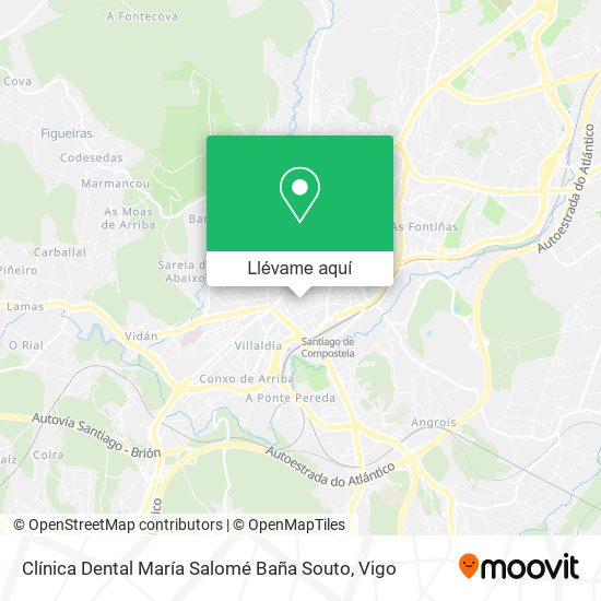 Mapa Clínica Dental María Salomé Baña Souto