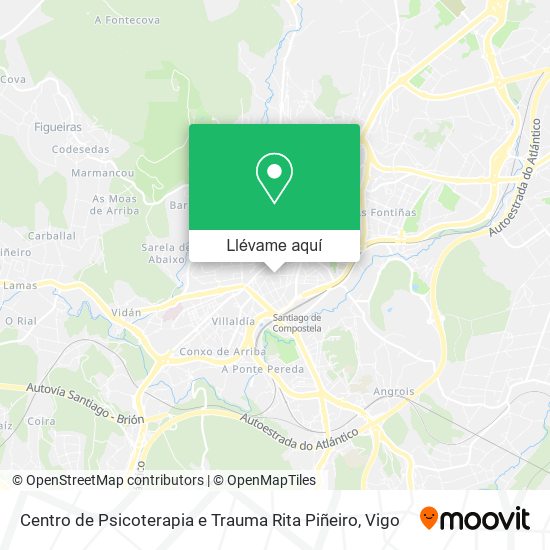 Mapa Centro de Psicoterapia e Trauma Rita Piñeiro