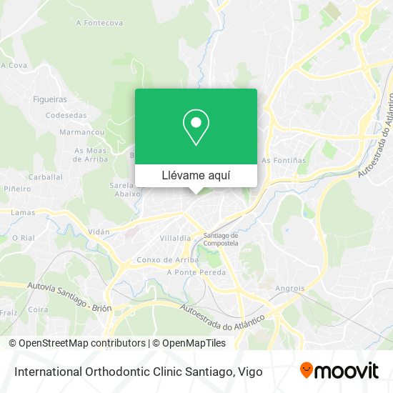 Mapa International Orthodontic Clinic Santiago