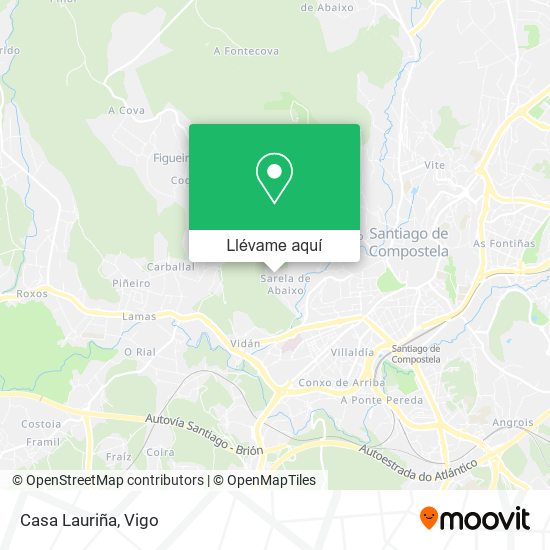 Mapa Casa Lauriña
