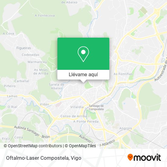 Mapa Oftalmo-Laser Compostela