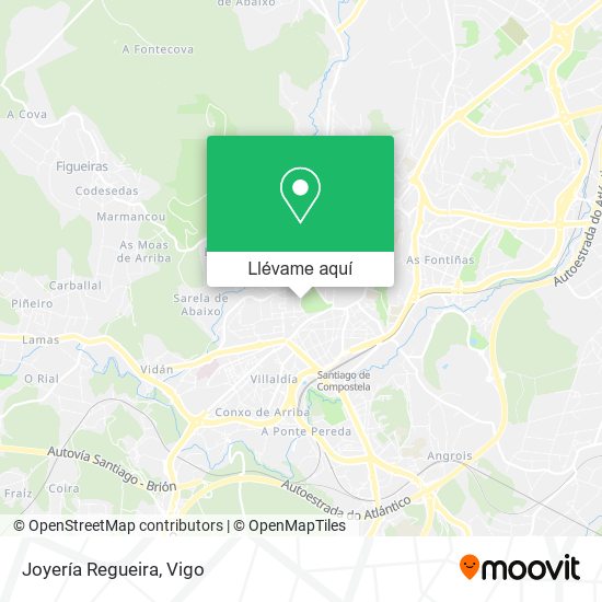 Mapa Joyería Regueira
