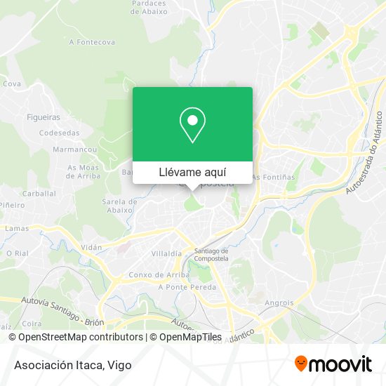 Mapa Asociación Itaca