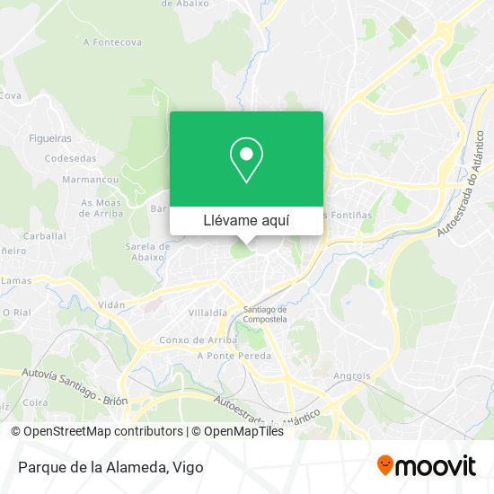 Mapa Parque de la Alameda