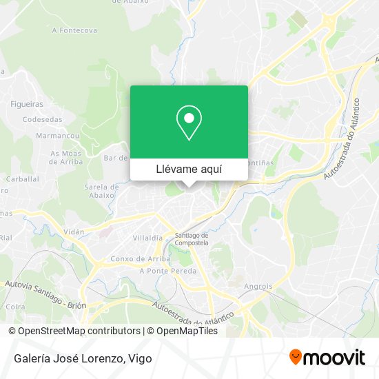 Mapa Galería José Lorenzo