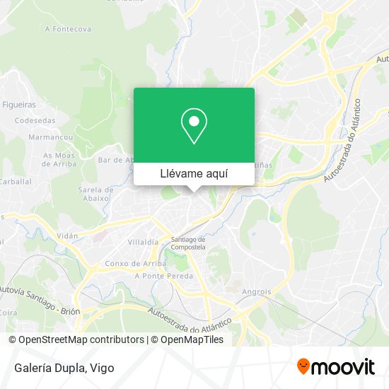 Mapa Galería Dupla