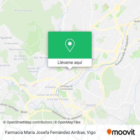 Mapa Farmacia María Josefa Fernández Arribas