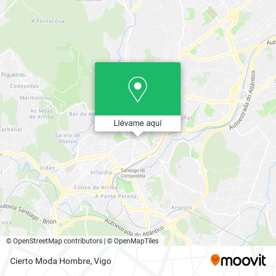 Mapa Cierto Moda Hombre