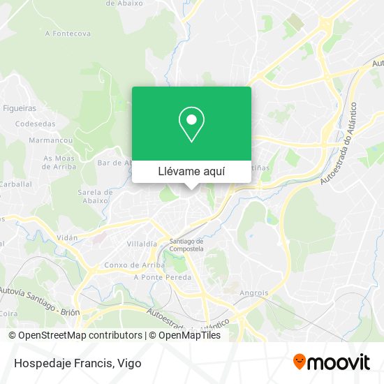 Mapa Hospedaje Francis