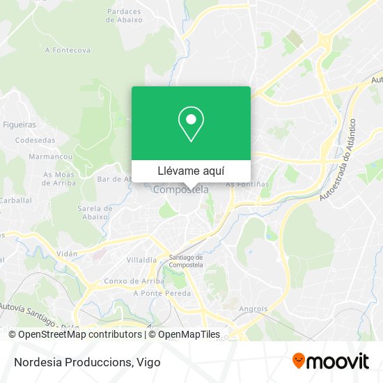 Mapa Nordesia Produccions