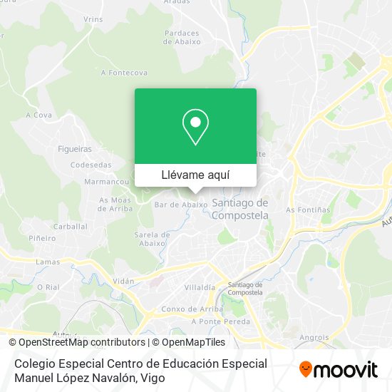 Mapa Colegio Especial Centro de Educación Especial Manuel López Navalón