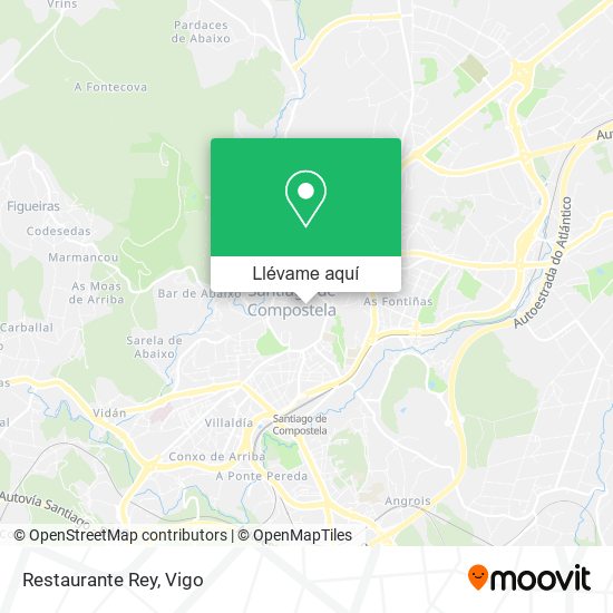 Mapa Restaurante Rey