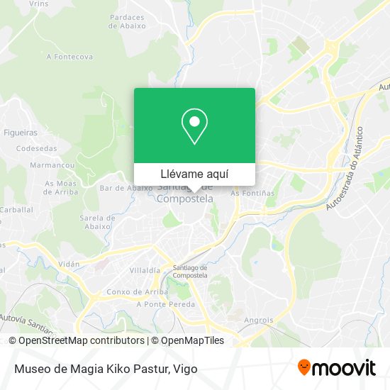Mapa Museo de Magia Kiko Pastur