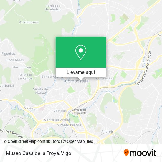 Mapa Museo Casa de la Troya