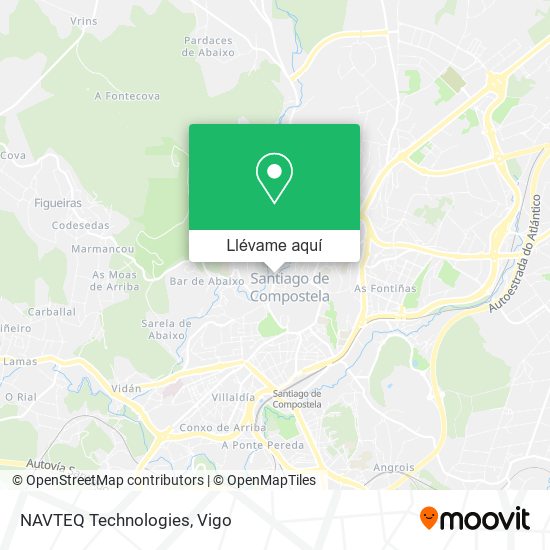 Mapa NAVTEQ Technologies