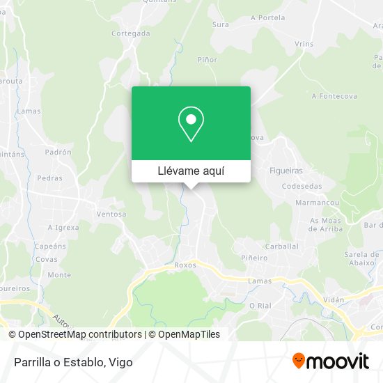 Mapa Parrilla o Establo