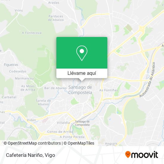 Mapa Cafetería Nariño