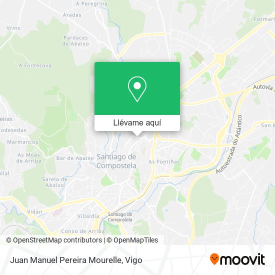 Mapa Juan Manuel Pereira Mourelle