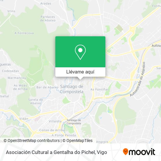 Mapa Asociación Cultural a Gentalha do Pichel