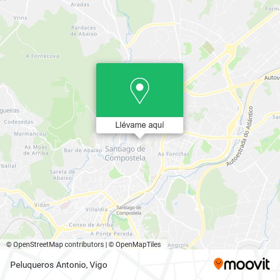 Mapa Peluqueros Antonio