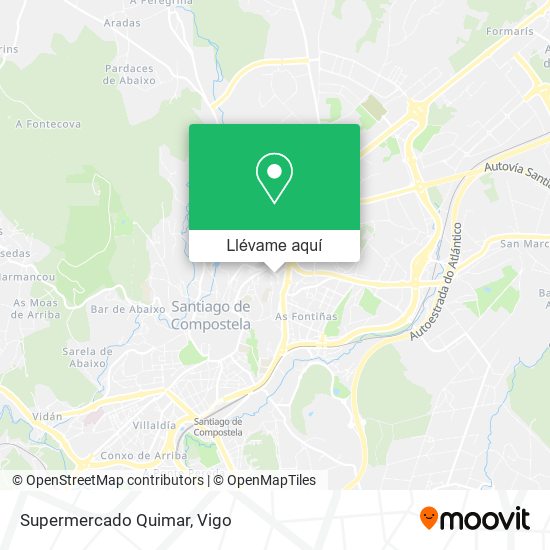 Mapa Supermercado Quimar